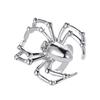 Gothic Spider Rings For Women Men Charm Punk Aesthetic Couple Halloween Jewelry Retro Cool Black Spider Webs Animal Finger Ring