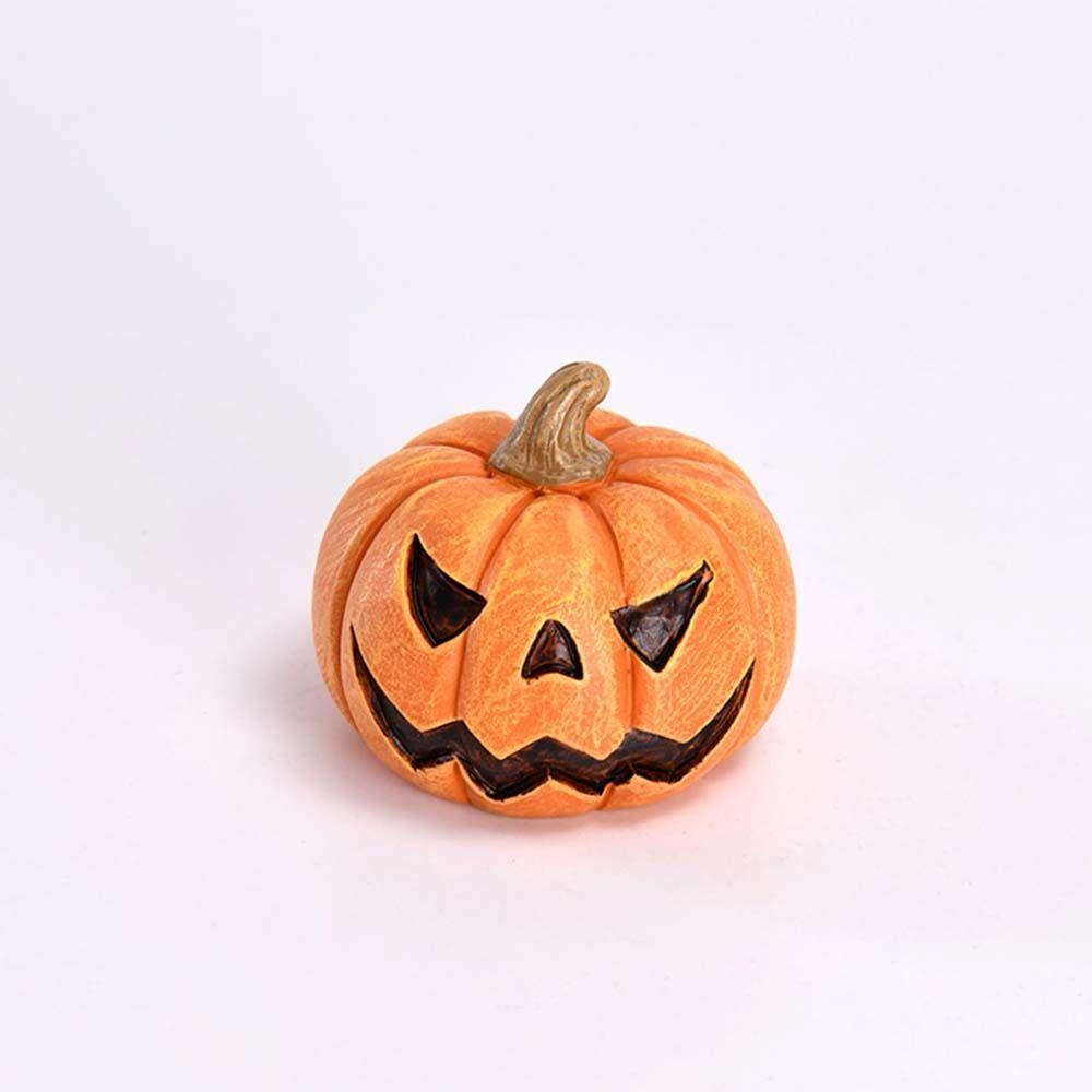 DIY Handmade Craft Halloween Pumpkin Model Resin Fake Pumpkins Model  Thanksgiving