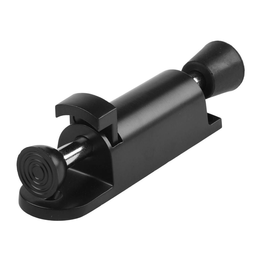 Zinc Alloy Door Stopper Buffer Gate Stay Catch Foot Suction Holder Invisible Wall Protection Black/Silver/Red Bronze Colors
