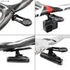 Garmin Edge Cycle Computer Combo Mount Integrated Compatible with Garmin Cycle GoPro HERO Series or CatEye Lights [REC-Mount] (for