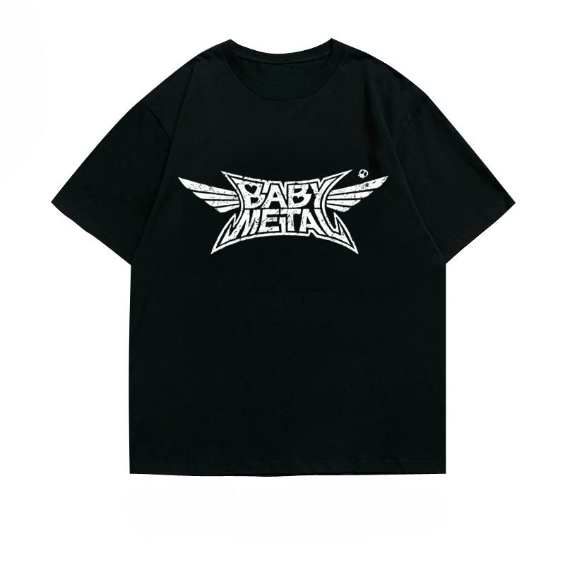 

Babymetal Band T-shirt Unisex Men Women Summer Short Sleeve Fashion Brand Tee Cotton Oversize Clothing Casual Vintage Tops 4XL