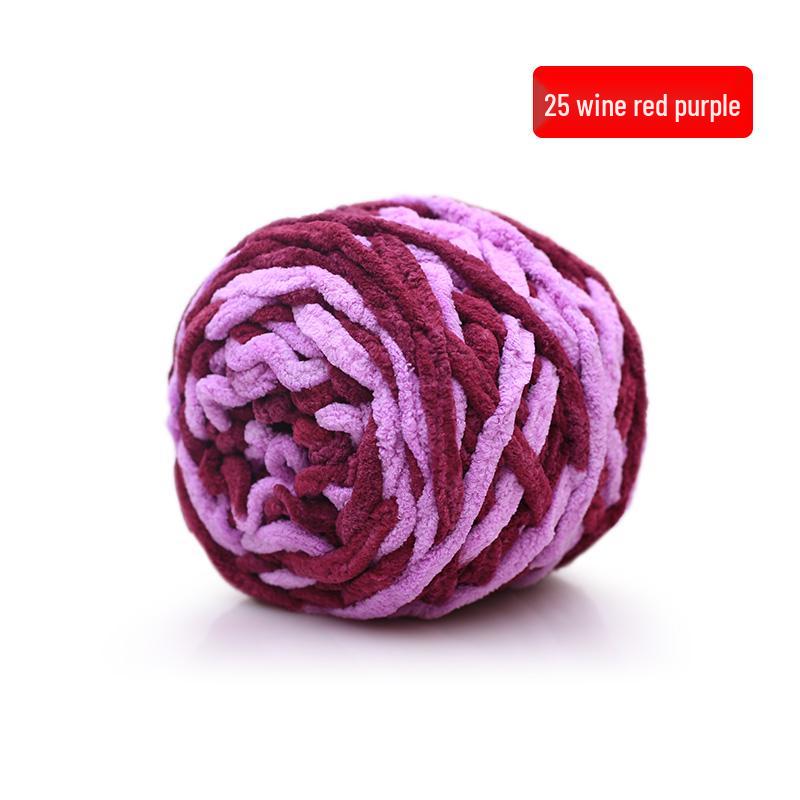 Ice Bar Chunky Soft Yarn for Hand-Knitted Scarves, Crochet Hooks, Slippers, and DIY Projects for Men and Women