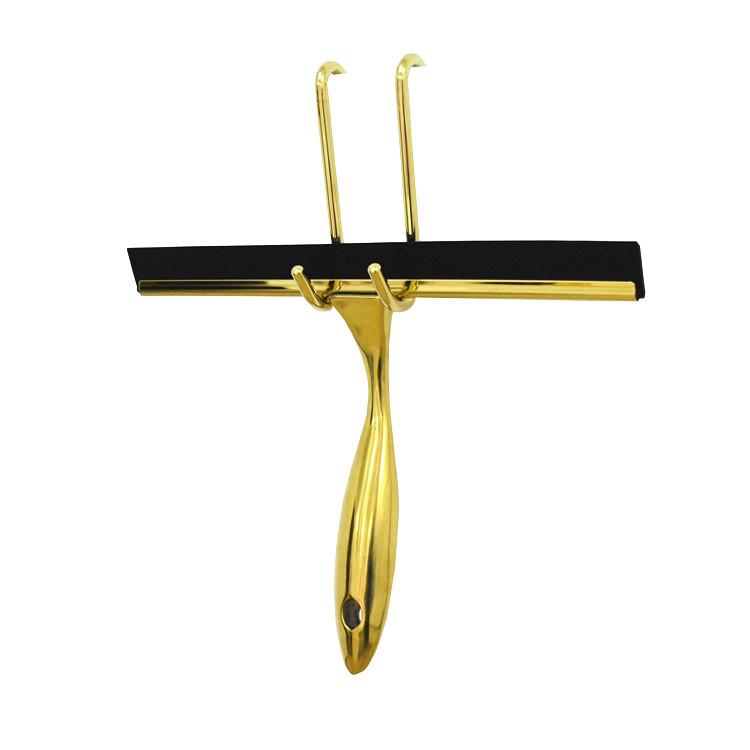 Stainless Steel & Zinc Alloy Window Squeegee – Glass Brush & Shower Scraper