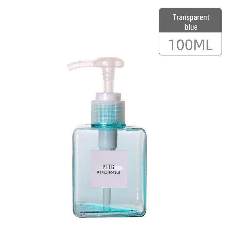 Large Capacity Press-Style Travel Dispenser for Shampoo, Lotion, and Body Wash