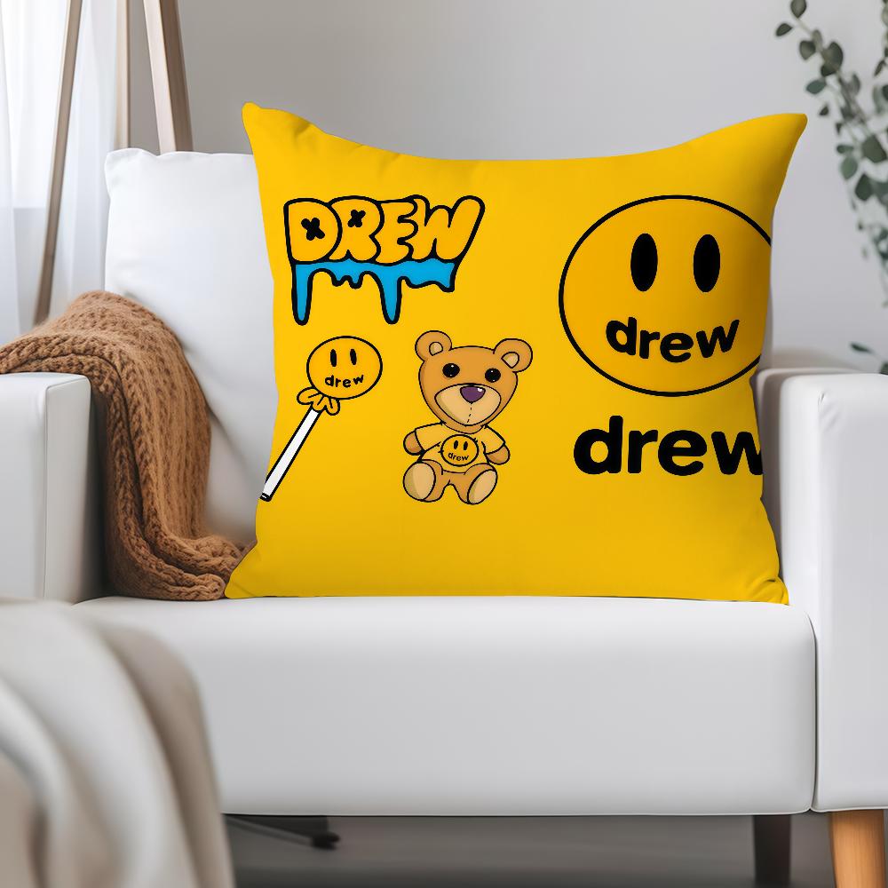 

Fashion Prints D-drew Pillow Case Applicable Space For Guest Rooms Interiors Cars Office House Decoration 12x12Inch