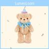 Monica Party Bear Plush Stuffed Animal With Pp Cotton Filling For Kids Bedroom Decor