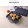 Silicone Baking Pan Rectangular Cake Mold With Easy Release For Home Baking And Swiss Roll Making