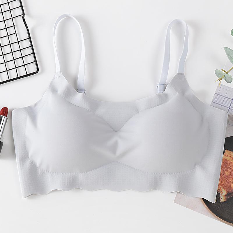 Nahtloser kabelloser Push-Up Schlaf-Stütz-Anti-Shake Sport-BH der zweiten Generation für Damen