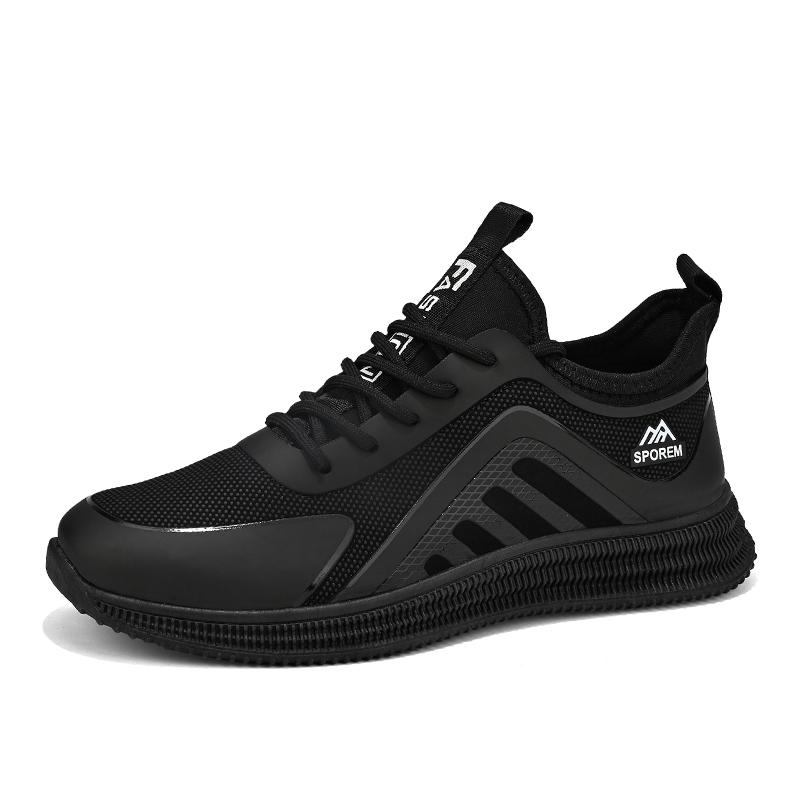 Fashion New Men's Thin Flat Stain Resistant Lightweight Soft Sole Casual Comfortable Shoes Fashionable Streamlined Non-Slip Sneakers