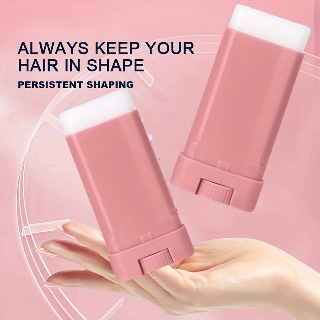 Artefact Professionnel Cheveux Cassés 15g Bâton de Cire pour Cheveux Gel Crème Coiffant Frisottis Fixés Cheveux Fluffy Femmes Cire Coiffante