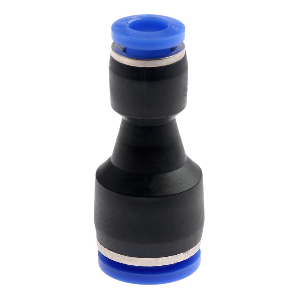 1Pc Plastic Pneumatic Fittings Push in Straight Reducer Connectors Water Hose Quick Connect for Air/Vacuum Water Hose 2 Ways