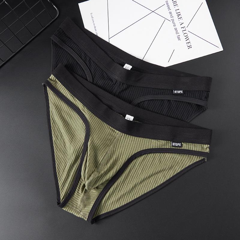 GTOPX Men's U-Convex Low-Waist Sports Underwear - European & American Style.