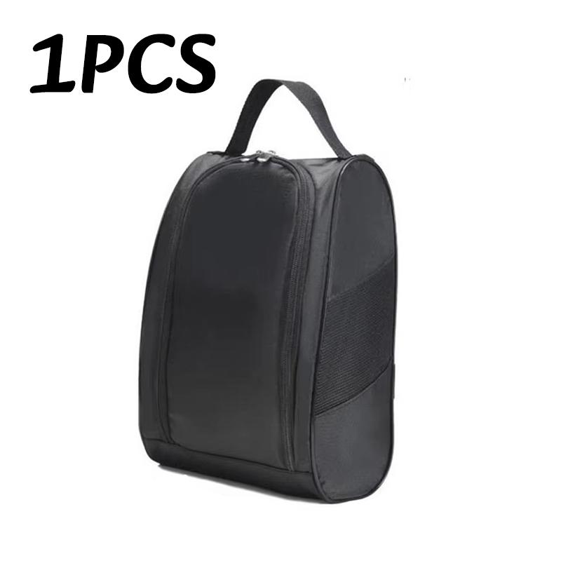 1/2 Stück Tragbare Oxford-Stoff Fußballschuhtasche Unisex Schuh-Tragetasche Schuhtasche mit Reißverschluss Wasserdichte Reise-Schuhaufbewahrungstasche