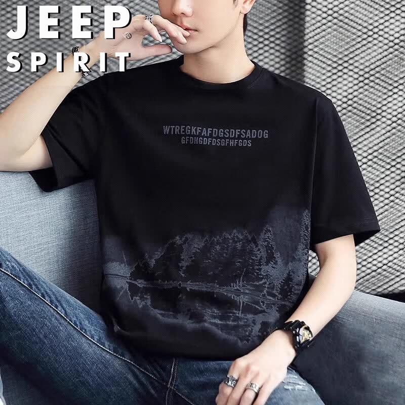 JEEP SPIRIT Men s Short Sleeve T-Shirt 4XL