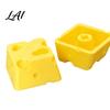Cute Mechanical Keyboard Keycap 4PCS Cheese Keycaps 3D Printed Macaron Color Key Caps for Cross Axis Switches Decorative Set Gaming Keyboards