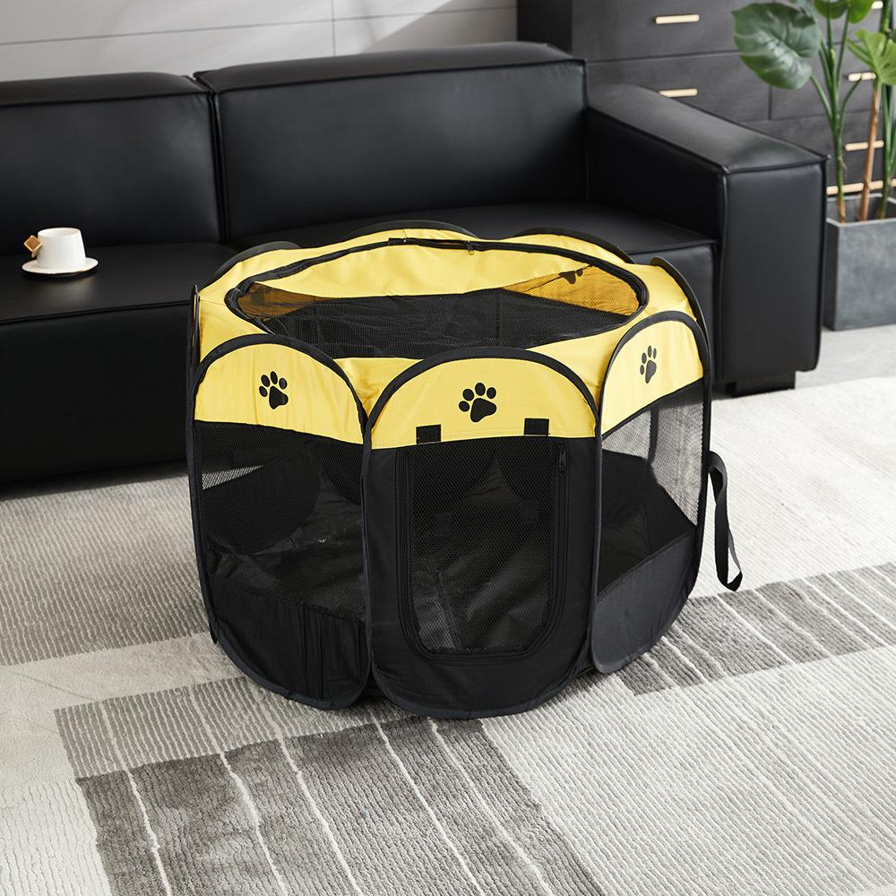 Portable Foldable Pet Tent Kennel Octagonal Fence Puppy Shelter Easy Easy Operation Large Dog Cages Cat Fences Dog Kennel
