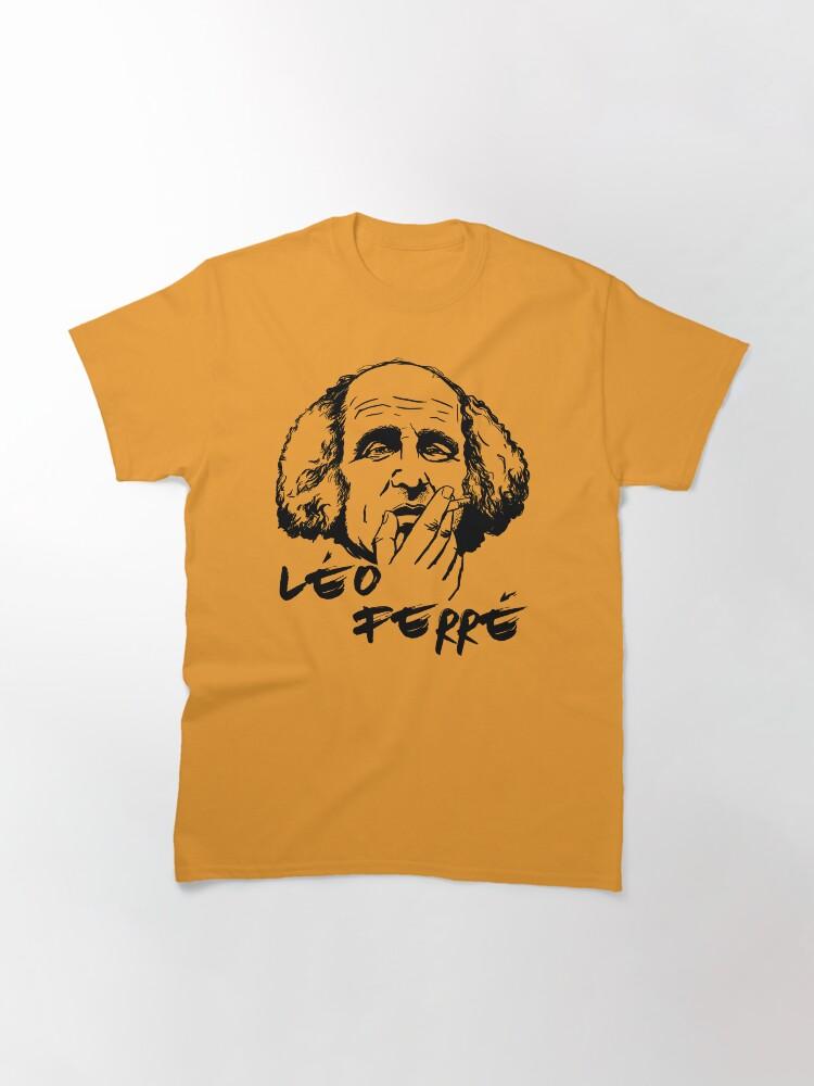 Léo Ferré Leo Ferre (sketch style) Classic T-Shirt