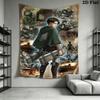 Attack Titan Wall Tapestry Tapestry Background Cloth Wallmounted Background Wall Hanging Cloth Christmas Gift Background Cloth