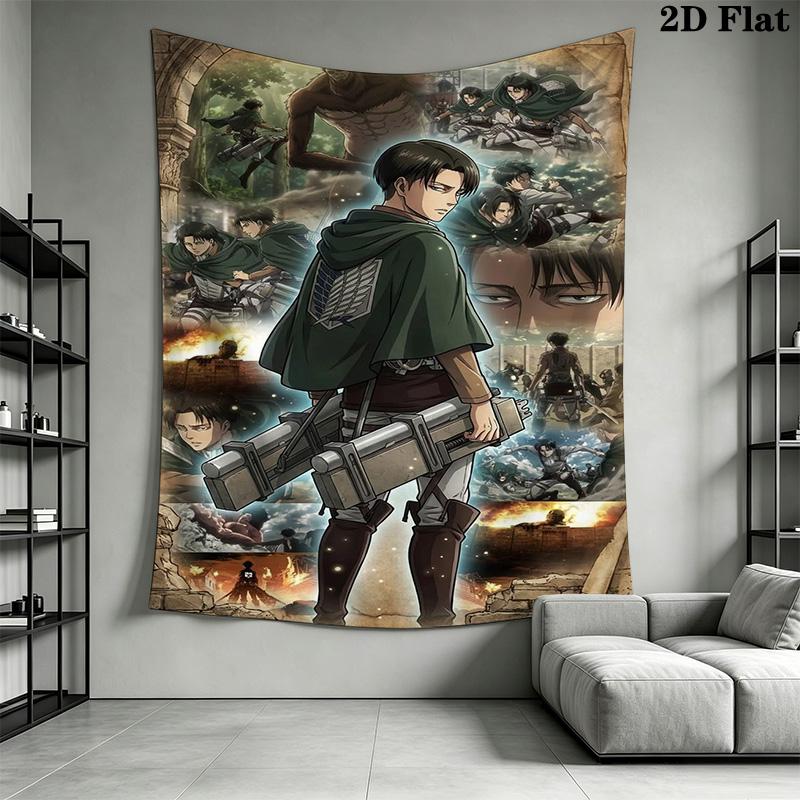Attack Titan Wall Tapestry Tapestry Background Cloth Wallmounted Background Wall Hanging Cloth Christmas Gift Background Cloth