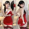 Domila Sexy Lingerie Cheongsam Uniform Seduction Bed Passion Clothes Sexy Christmas Clothes Nightclub Suit Women