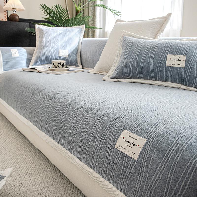 

Chenier Sofa Cushion Universal In All Seasons New Non-Slip Seat Cushion Modern Simple Sofa Backrest Cover Cover Towel 70*70cm