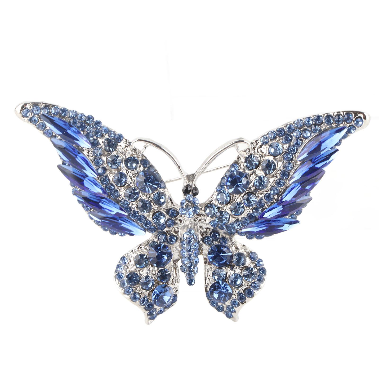 

Брошь Изысканный Дизайн Модная Декорация Ретро Металлические Ювелирные Аксессуары для Одежды Blue