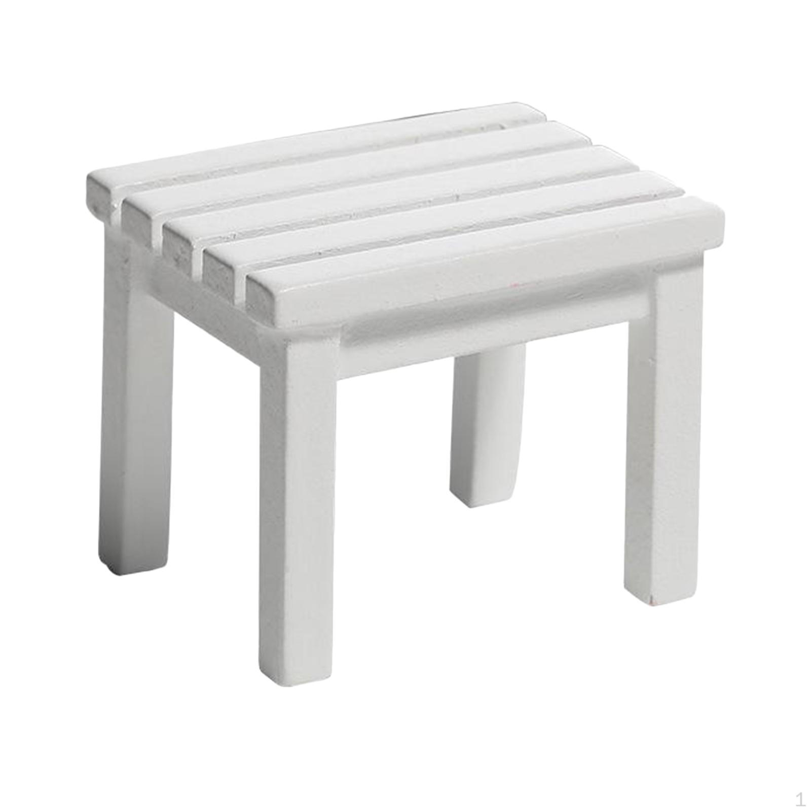 Dollhouse Miniature 1:12 Mini Furniture Toys for Children Stool