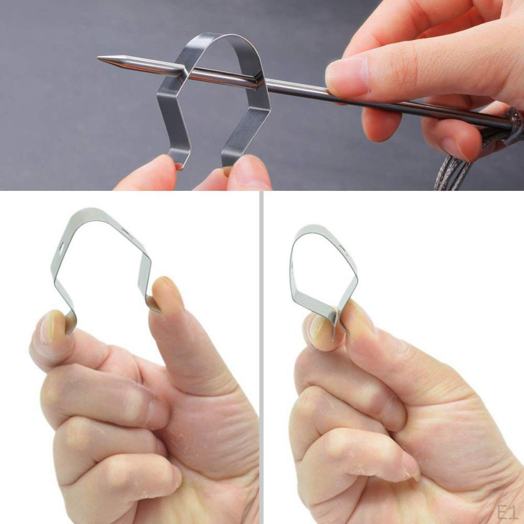 Sondenhalter-Clip – beständig für Kaffee-Grillen