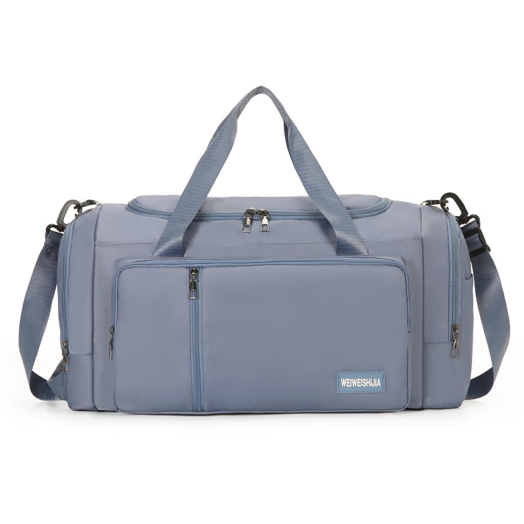 Multifunctional Luggage Bag, Short-Distance Travel Crossbody Bag, Sports Fitness Bag, Dry and Wet Separation Swimming Training Backpack, Camping