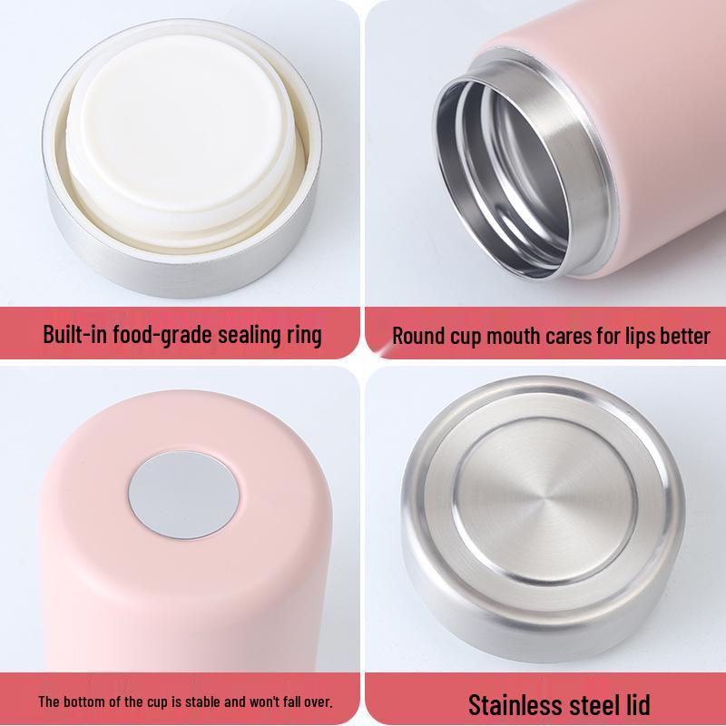 Customizable Mini Stainless Steel Thermos Cup for Kids - Portable and Perfect for Gifts