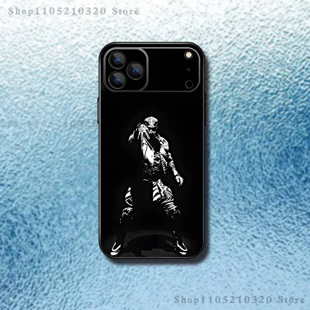 Penta Zero M-Miedo Phone Case For iPhone 17,16,15,14,13,12,11 ,Pro Max,XS,X,XR,SE,Mini,8,7,Soft Silicone Black Cover