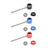 Recurve Bows Sight 1 Pin Crosses Circle Aiming Head Aiming 0.019inch Fiber Optical Sight Pin Bows Arrows Shootings Tool