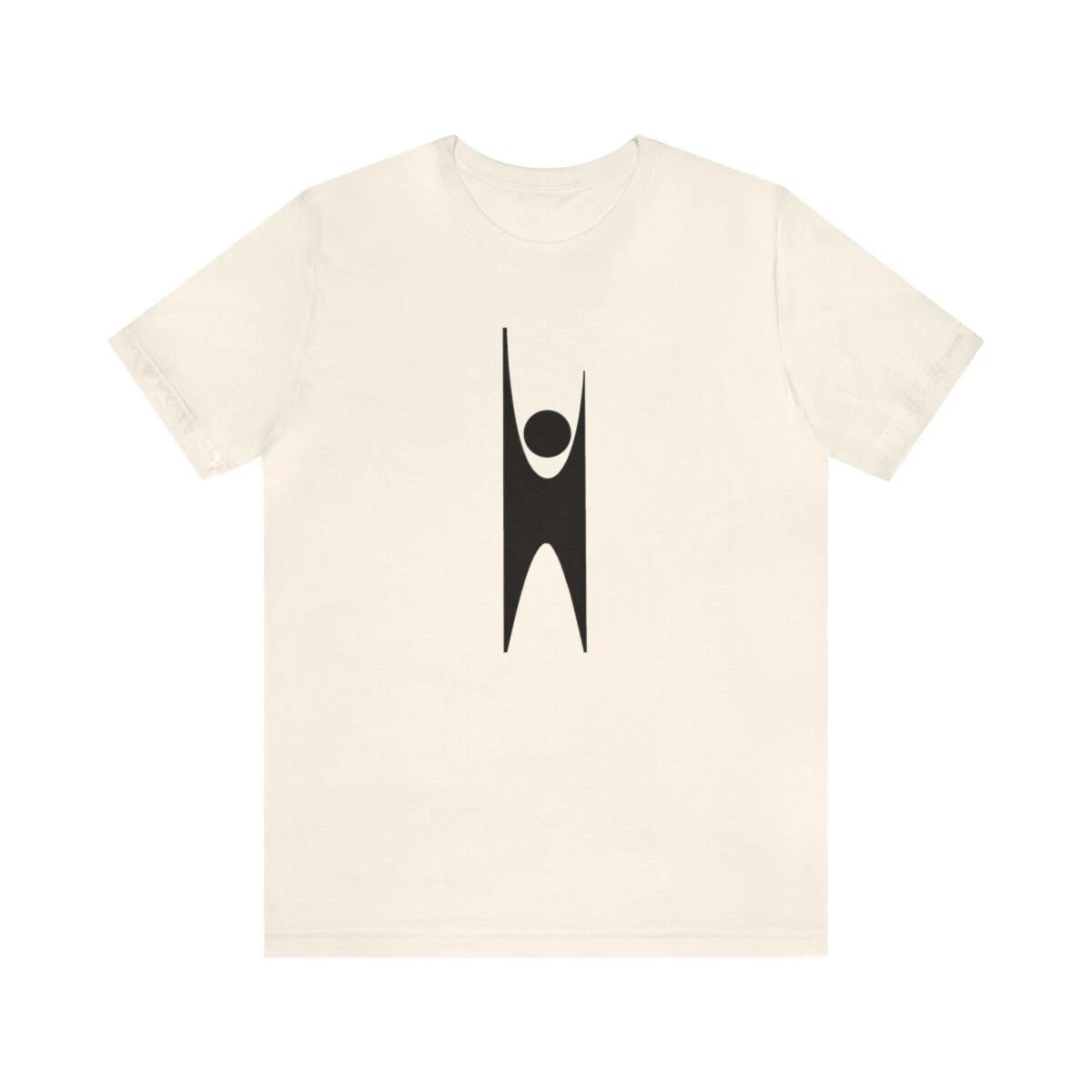 Secular Humanism Happy Human T shirt, Atheism Humanist Happy Human Symbol T shirt S
