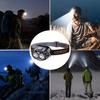 Powerful LED Headlamp Waterproof Emergency Head Flashlight 250LM XPE LED 500mAh Rechargeable for Outdoor Fishing Camping Hiking
