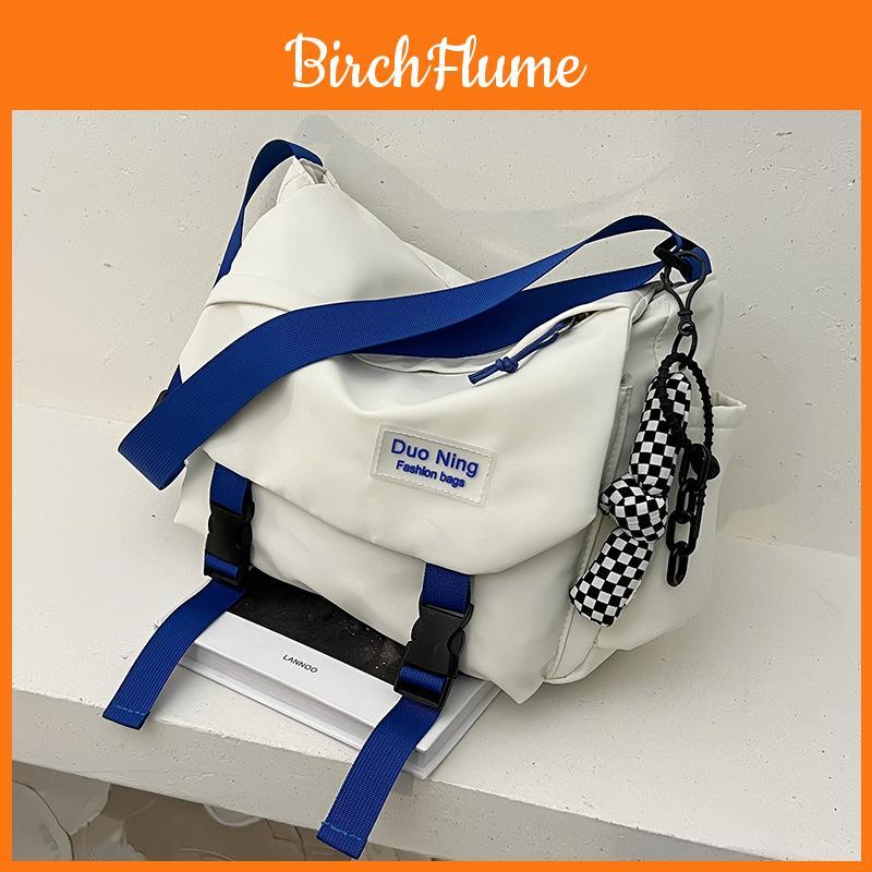 Urban Streetwear Messenger Bag For Women With Large Capacity And Nylon Material