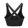 Women Plus Size Cross Back Shockproof Quick Dry Sports Bra For Yoga Running Gym