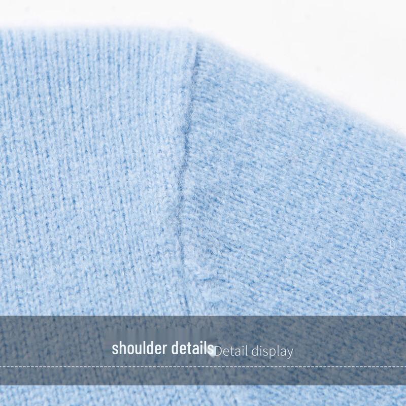 Men's 100% Pure Wool Thickened Pullover Sweater