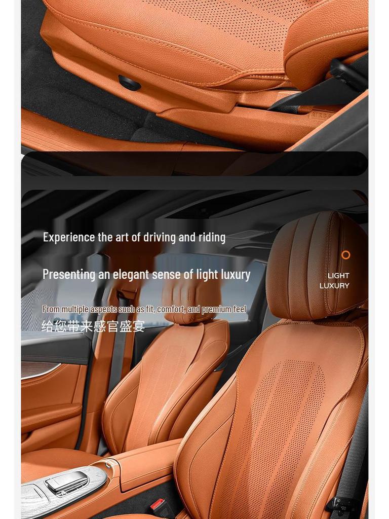 Full-Coverage Thin Seat Cushions for Tesla Cars