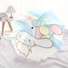 Rainbow Cinnamoroll Automatic Open/CloseUmbrella-CuteUmbrella with Cute Design, Portable 3-Fold Compact Umbrella for Men & Women, Valentine's Day Moth