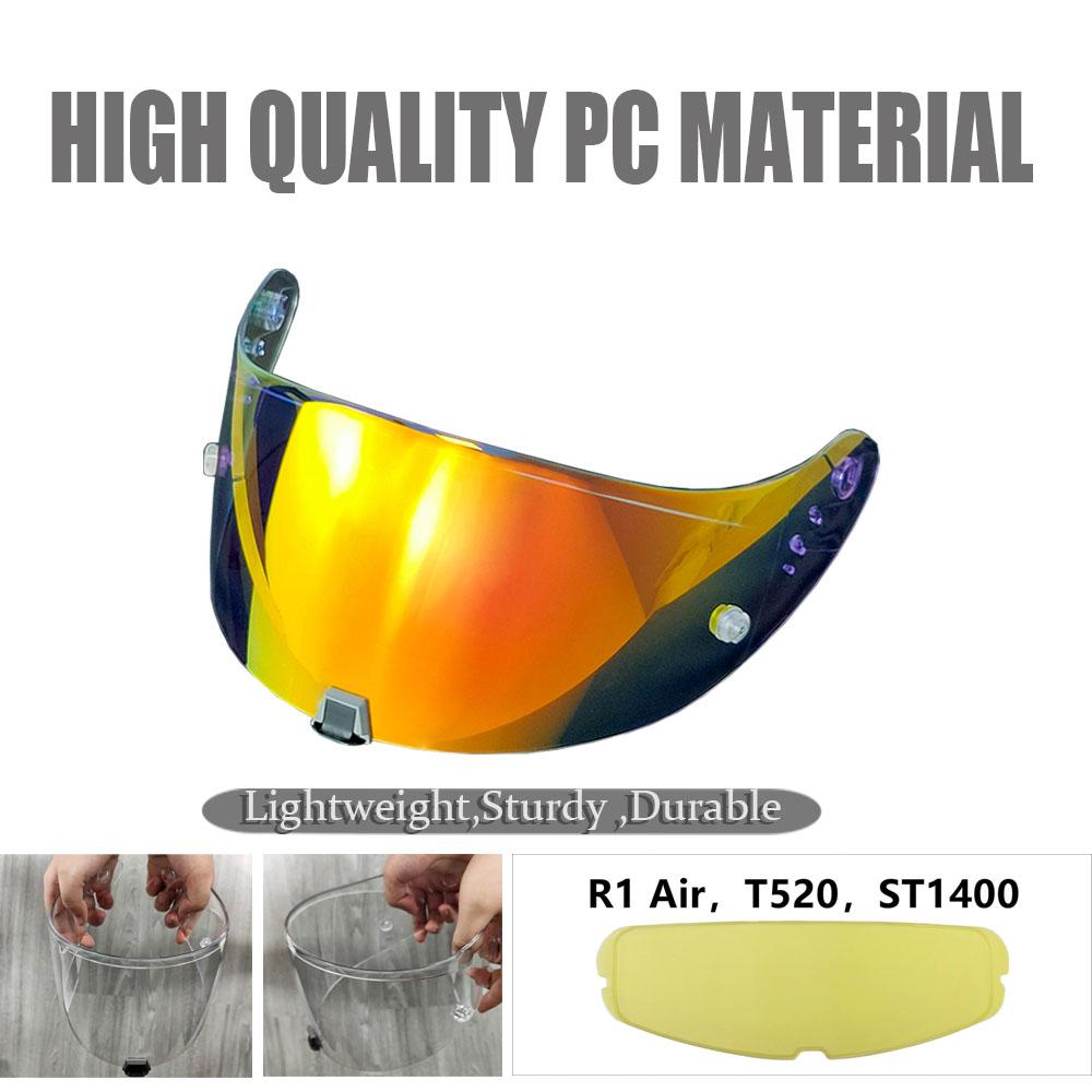 R1 Visors for Scorpion EXO-T520 ST1400 Protection Electroplated Dustproof visor Motorcycle helmet accessories