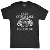 Mens T Shirt Camp Crystal Lake 1980 Vintage Camping Movie Tee Short Sleeve Shirt Unisex Men Women Summer