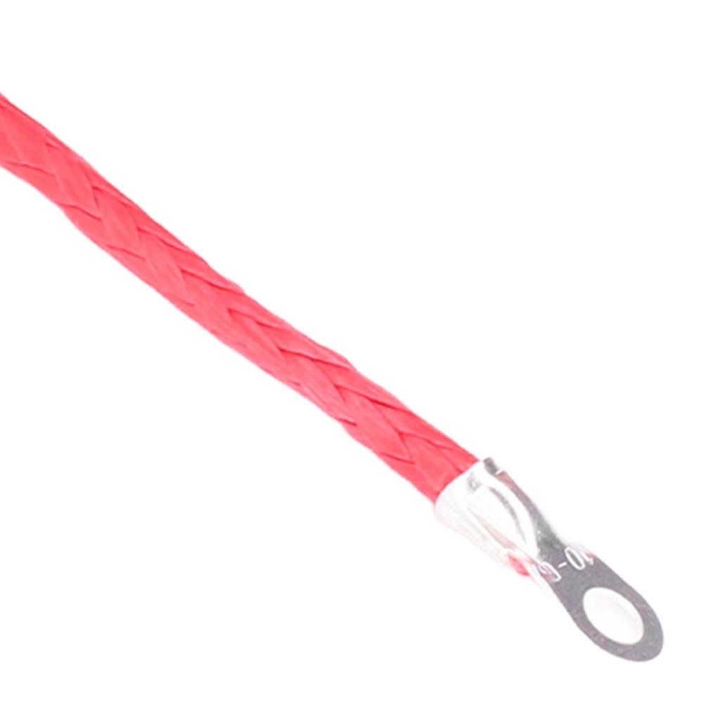 Cablu troliu 4,8mmx15m Sintetic 5500lbs Rezistență la rupere Impermeabil pentru ATV UTV Remorcă