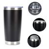 20oz Stainless Steel Car Cup, Double-layer Stainless Steel Thermos Cup, Portable Car Ice-cold Cup