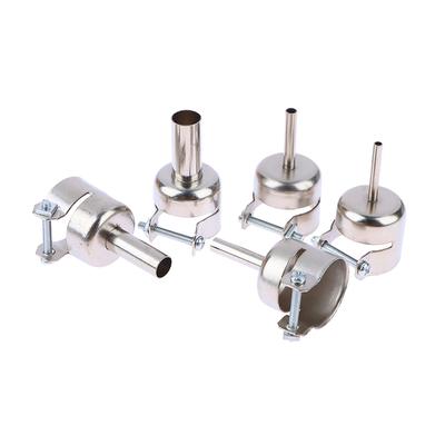 5 Pz/Set 858D Stazione Aria Calda Universale Ugelli Rotondi Strumento Saldatura