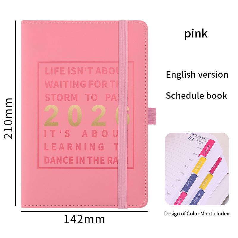 2026 İki Dilli Planlayıcı: İngilizce ve İspanyolca Yıllık Takvim, 365 Günlük Defter, Günlük Günlük
