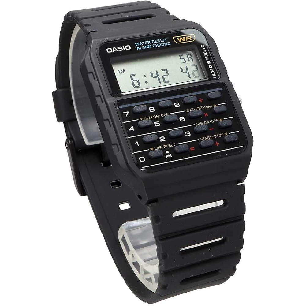 [Casio] CASIO Watch, Calculator Watch with Calculator Function, CA-53W-1Z, No Cosmetic Case, Simp...