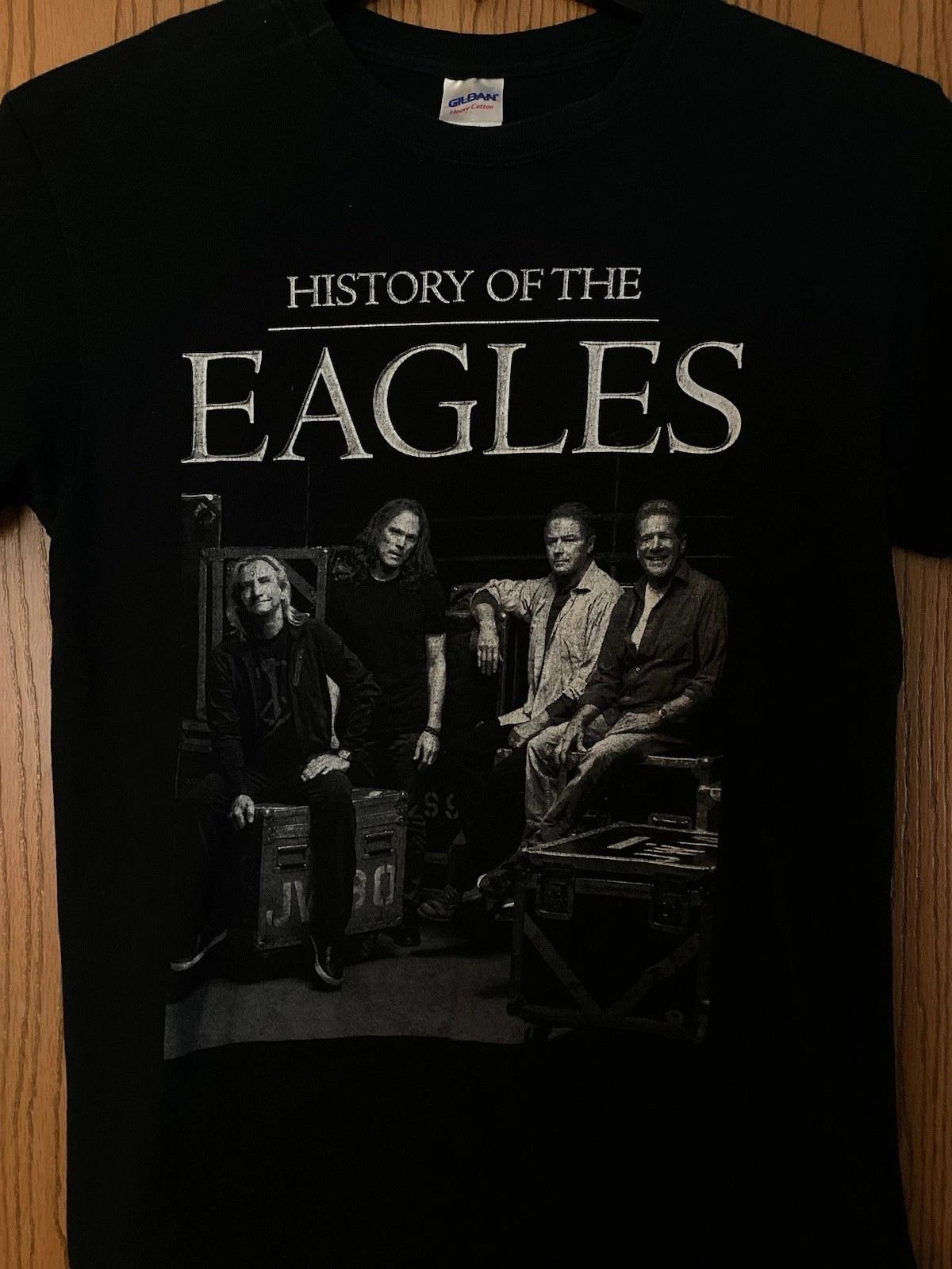 The Eagles - “History Of The Eagles” - Tour 2015 - Black Shirt - 2 Sided - M 3XL