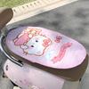 Universal All-Season Breathable Honeycomb Motorcycle Electric Vehicle Seat Cover for Sun Protection and Heat Insulation