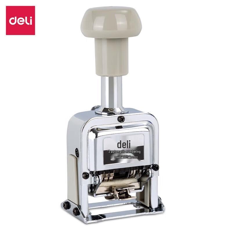 Deli Automatic 3-Digit Numbering Machine