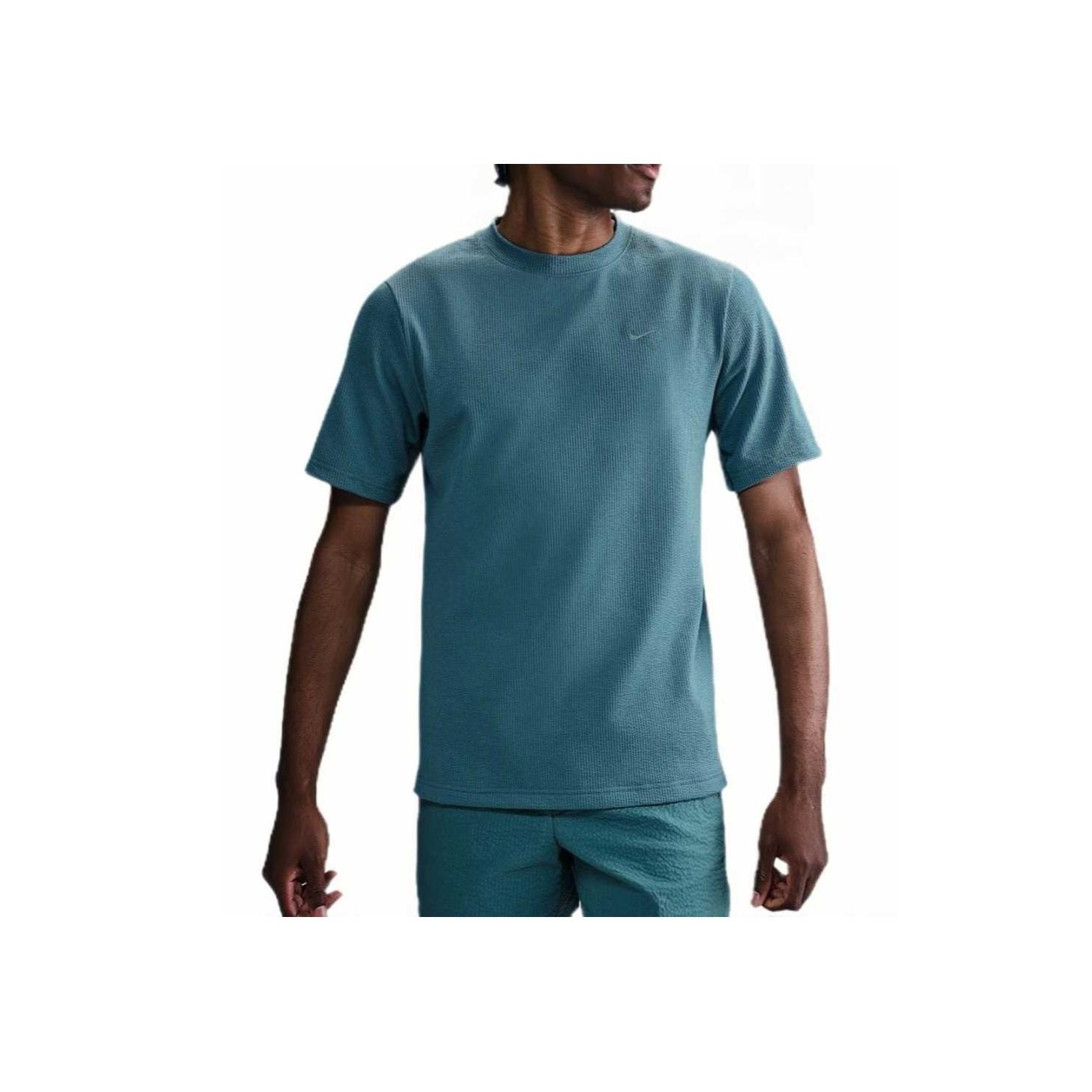 

Nike Dri-FIT Primary Crew Neck Comfortable Casual Solid Color Short Sleeve T-Shirt Men Tops Smoke-Blue HJ4043-006 L